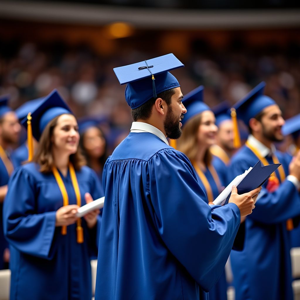 Graduación de alumnos de programa especializado